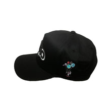 Load image into Gallery viewer, ASTRO Dobbs SnapBack II Black - Purple and Gold "ASTRO Dobbs" Hat