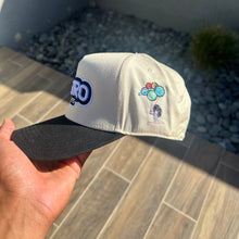 Load image into Gallery viewer, ASTRO Dobbs SnapBack II - Two-Tone Natural & Black "ASTRO Dobbs" Hat