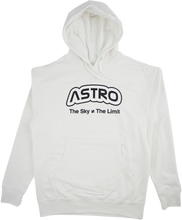 Load image into Gallery viewer, ASTRO Hoodie "No Limit Launch" White