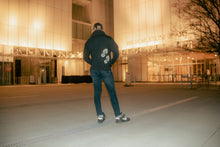 Load image into Gallery viewer, ASTRO Hoodie DeCon "Moon Boots" Black - Black|Smoke