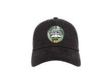 Load image into Gallery viewer, ASTRO Dad Hat Black - Black PVC Hat

