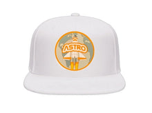 Load image into Gallery viewer, ASTRO SnapBack White - Smoke PVC Hat

