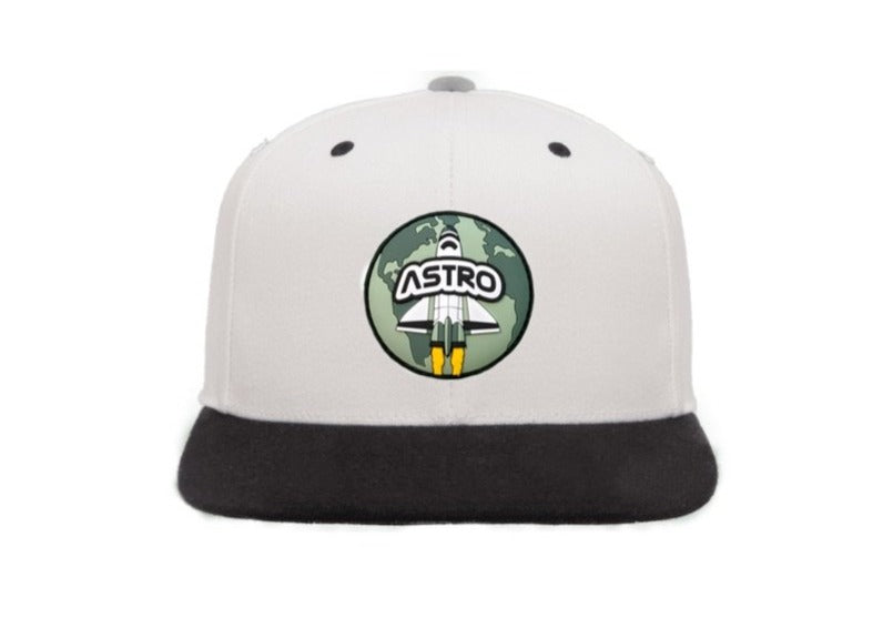 ASTRO SnapBack Two-Toned - Black|Smoke PVC Hat