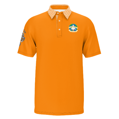 2022 ASTROrdinary Golf Classic Orange Polo - Men's