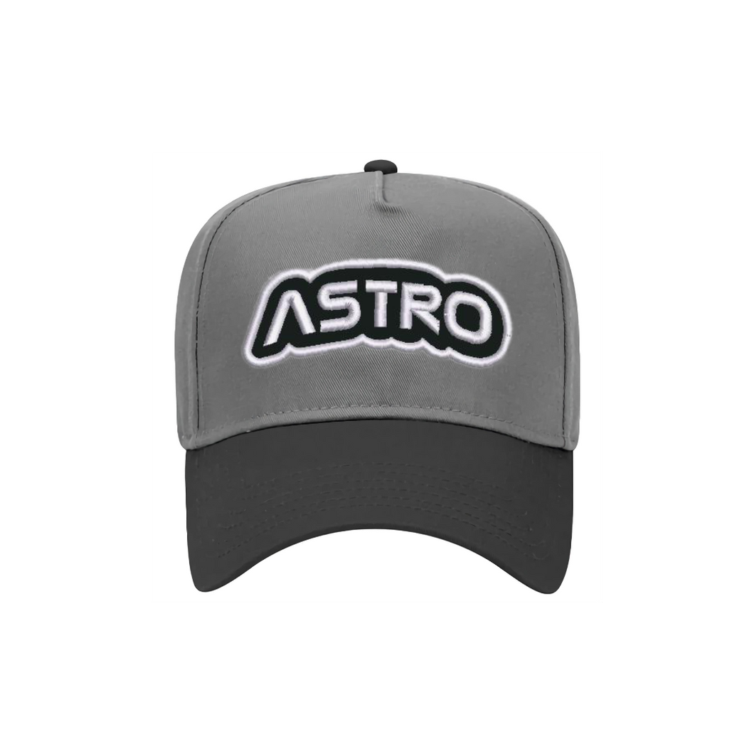 ASTRO SnapBack II - Two-Toned - Charcoal Gray & Black 