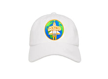 Load image into Gallery viewer, ASTRO Dad Hat White - Eco PVC Hat
