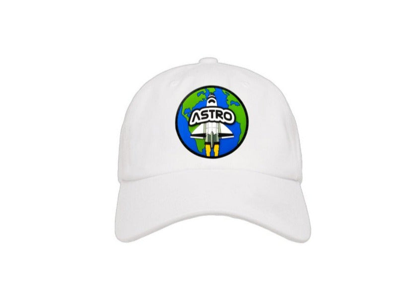 ASTRO Dad Hat White - Eco PVC Hat