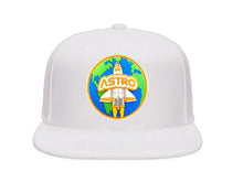Load image into Gallery viewer, ASTRO SnapBack White - Eco PVC Hat
