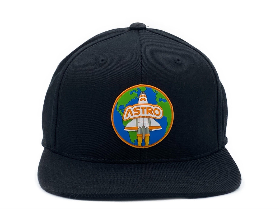 ASTRO SnapBack Black - Eco PVC Hat