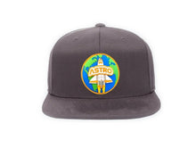 Load image into Gallery viewer, ASTRO SnapBack Charcoal - Orange PVC Hat

