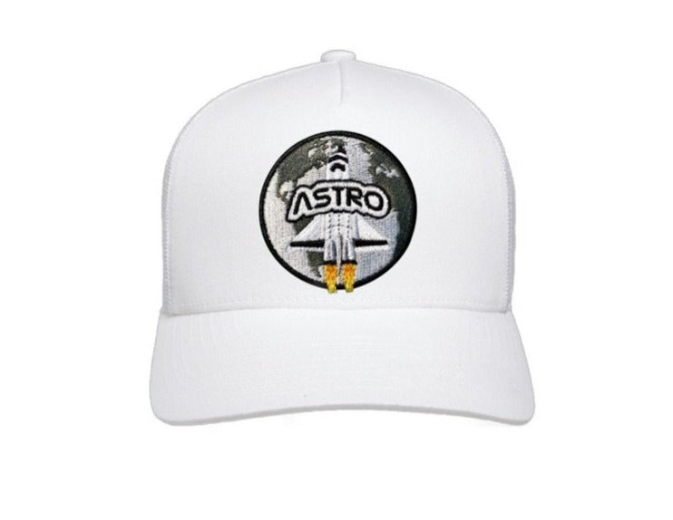 ASTRO Trucker White - Smoke Hat