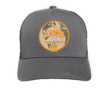 Load image into Gallery viewer, ASTRO Trucker Charcoal - Orange Hat
