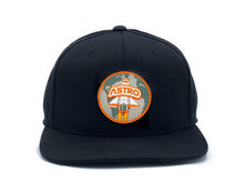 Load image into Gallery viewer, ASTRO SnapBack Black - Smoke PVC Hat

