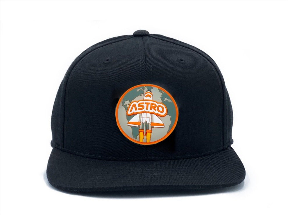 ASTRO SnapBack Black - Smoke PVC Hat