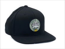 Load image into Gallery viewer, ASTRO SnapBack Black - Smoke PVC Hat
