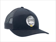 Load image into Gallery viewer, ASTRO Trucker Black - Smoke Hat
