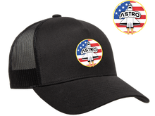 Load image into Gallery viewer, ASTRO Trucker Black - Freedom I Hat
