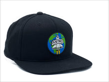 Load image into Gallery viewer, ASTRO SnapBack Black - Eco PVC Hat
