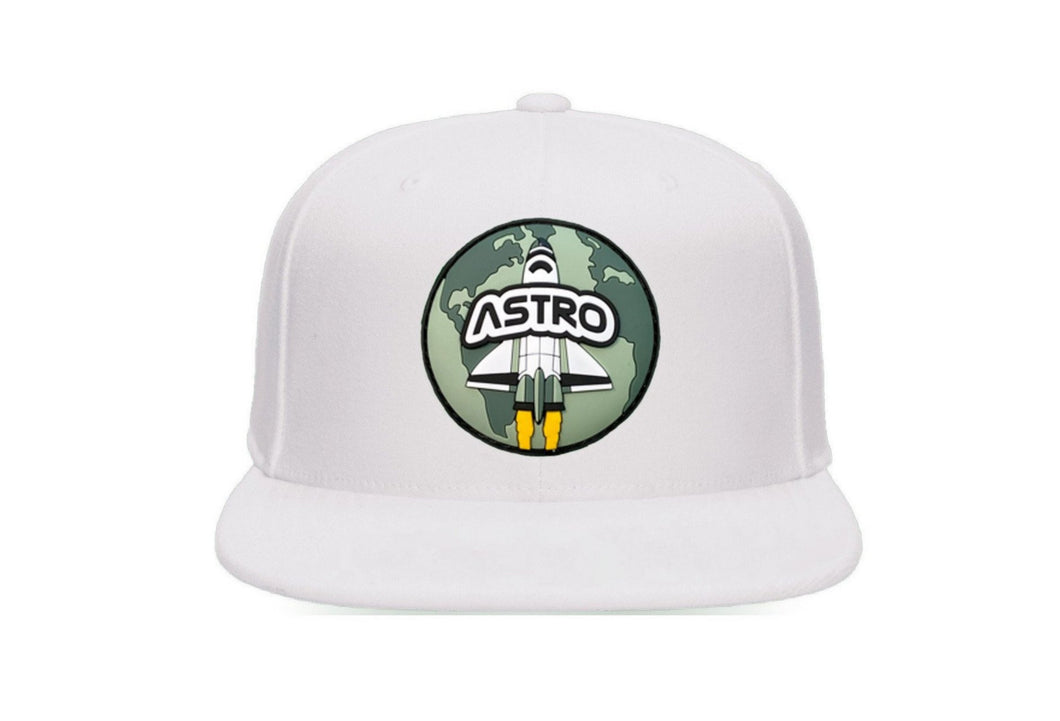 ASTRO SnapBack White - Smoke PVC Hat